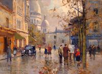 Edouard Cortes - Place du Tertre